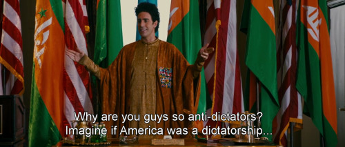 somewhere-inthe-deep: freshmoviequotes: The Dictator (2012) FUCK.