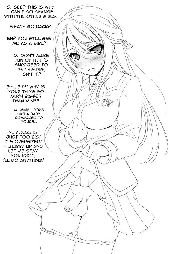 post-futa:  Small cock futanari [Request]