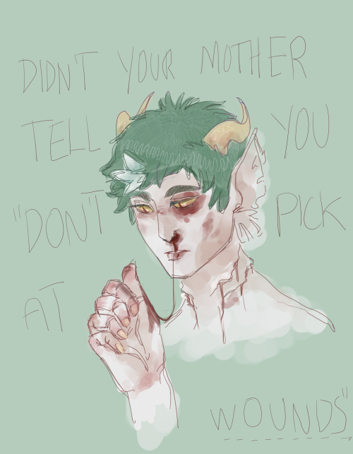ridderen:  throback to my sad eridan phase