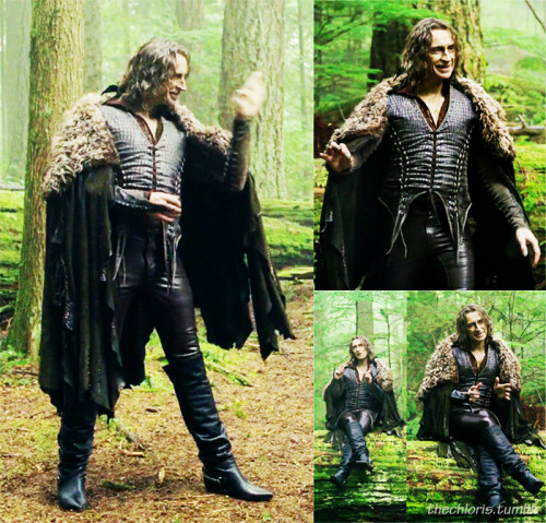 rywen: thechloris:The men of Fairytale Land in Leather - Season 1 -  RumpelstiltskinPart 6 of 6Yes, 