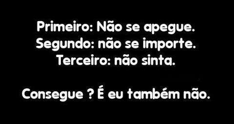 Aprendi que contigo nada é para sempre
