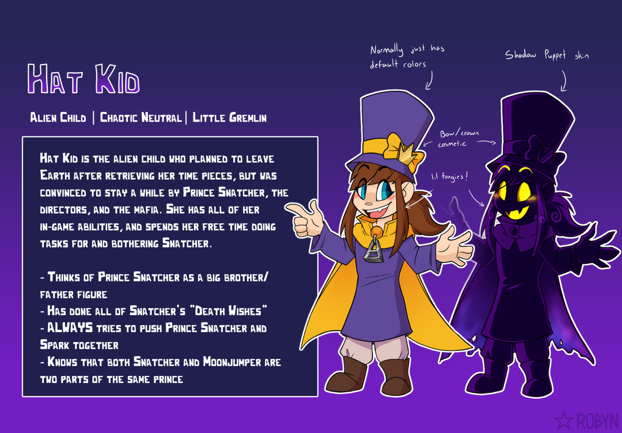 A Hat In Time Characters - fasryard