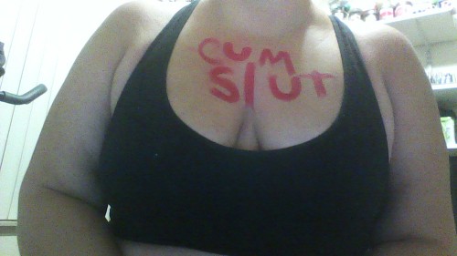 princessblairward:  I’m a Cum Slut for Daddy <3 