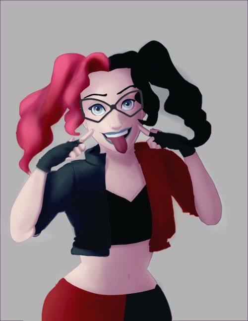 Still working on lots of things! I made some progress on Harley, and drew two cuties. I think I’m go