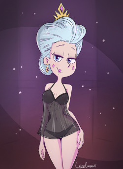 cubedcoconut:  Commissioned Queen Moon Butterfly from Star vs. the Forces of Evil! Thanks for commissioning me!Click for nsfw!