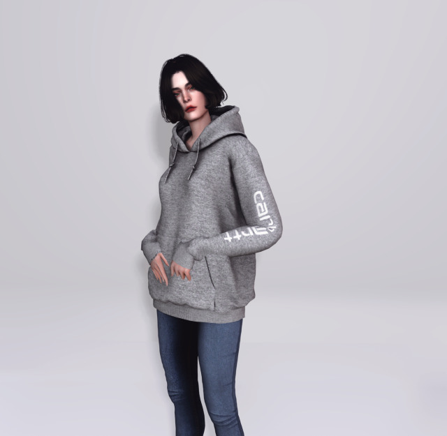 Noru] Oversized Hoodie F ·Top ·New Mesh ·25 Swatches ·HQ
