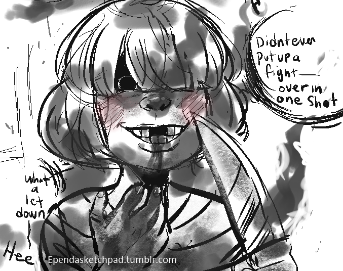 ependasketchpad:  Well that escalated quickly. A comic about the many what ifs of