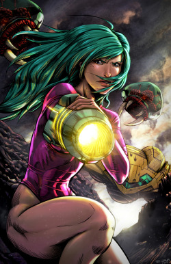 tedgravesart:   A JustinBailey Samus to correspond