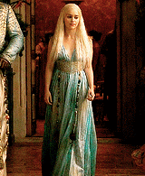 rubyredwisp:  Daenerys Targaryen’s outfits (in order of appearance) 