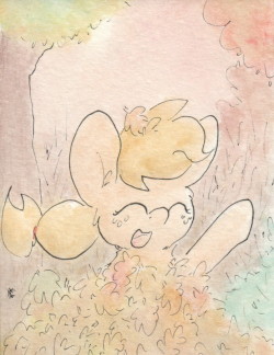 slightlyshade:AJ saw how much fun Apple Bloom