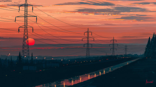 chillxpanic:Art byAlena Aenami on Artstation.Music:BLANKS - HIGHER 