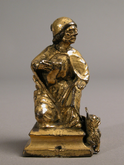 Saint MarkFrederick C. Hewitt Fund, 1911Metropolitan Museum of Art, New York, NYMedium: Copper alloy, gilding