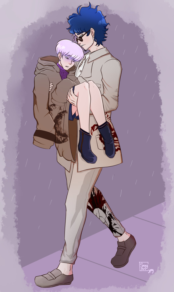 Commission For @draconicsparkle, Based On A Scene From Their Fanfic, Safe In The Nocturne!