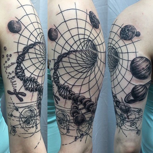 Fuck Yeah, Math and Science Tattoos! (completing it next month with some  magnetism on my...)