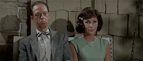 Don Knotts, Joan Staley (Playboy’s Playmate of the Month, November 1958) / Alan Rafkin’s The Ghost a