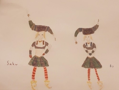 I Drew Saku And Bo From .hack//G.U.