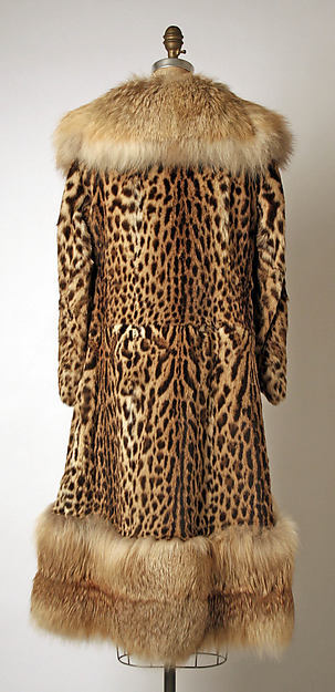 Ephemeral Elegance — Leopard Print Fur Coat, 1970 Tarnopol’s via The...