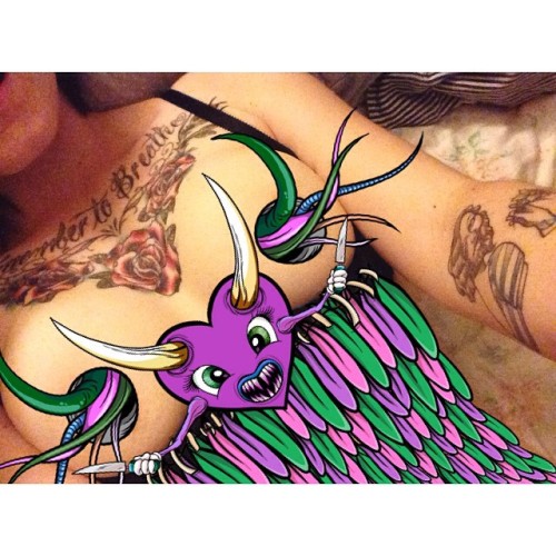 ceresleigh.tumblr.com has the uncensored version of this photo #suicidegirls #waycooler #chesttattoo