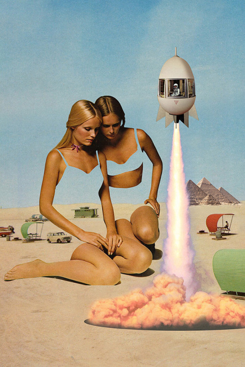 XXX hushaby:  Collage, Surreal, Mix Media in photo