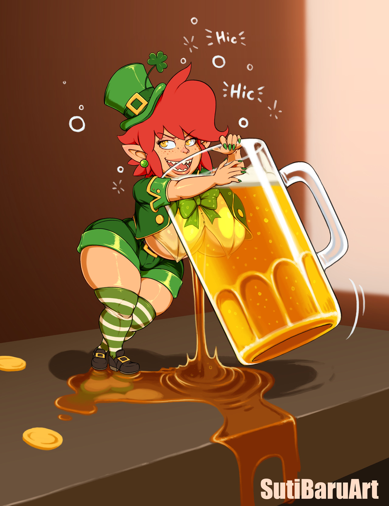 sutibaru:Good morning to you all!  It seems to be St. Patrick’s Day and I decided