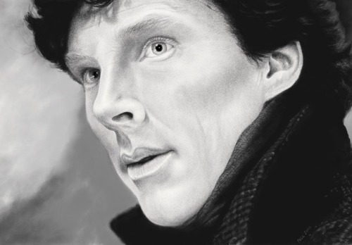 splunge4me2art: More Sherlock art for your dash. Traditional and digital drawings.