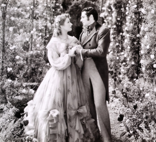 fawnvelveteen:Greer Garson and Laurence Olivier in Pride and Prejudice directed by Robert Z. Leonard