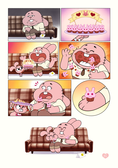 “The Cupcake” &ndash; a belated Father’s Day comic!Click here for the full and uncompressed version.