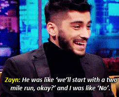  AU:  Model Zayn Malik meets Boxer Liam Payne at one of his fights. They may be