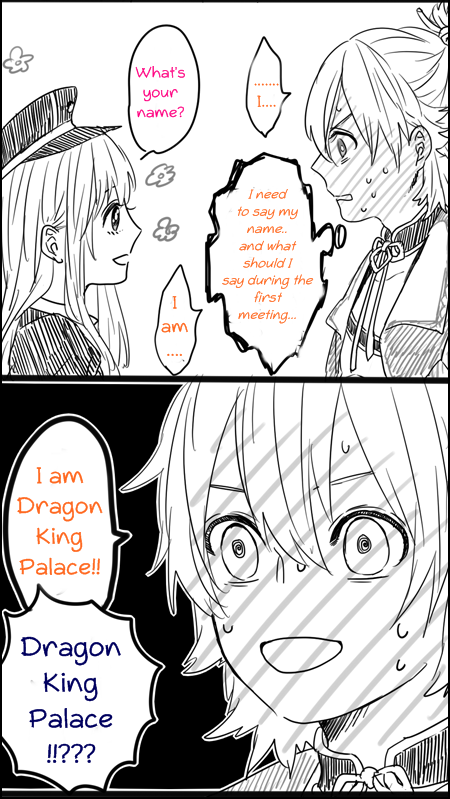 irisviel-yukinashin:    Originally by   デストロイ薫子 &gt;&gt;「浦島くんが初めて乱ちゃんに会ったようです