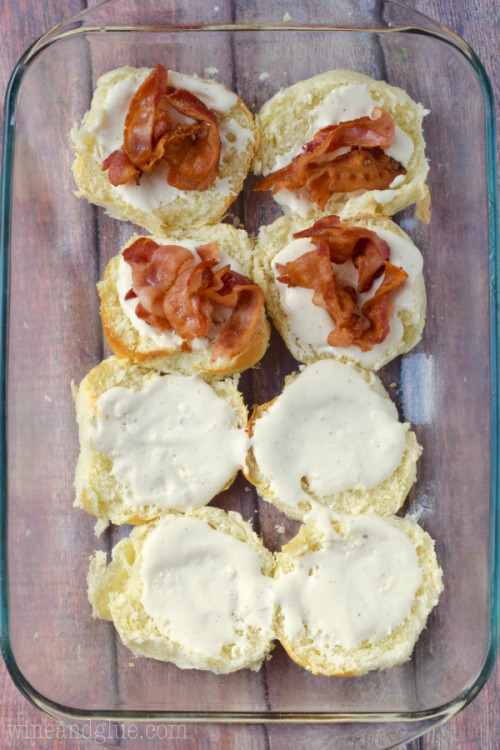 beautifulfood4u:   Turkey Bacon Ranch Sliders   All we need is food ♡