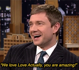 sherlock-undercover:  Martin Freeman on Jimmy Fallon (Dec 12th, 2014)  