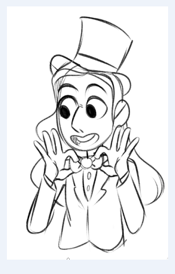 stevenquartz:  i totally forgot to show you guys i drew connie in a suit 