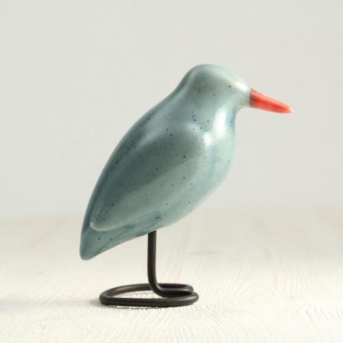 aeide-thea: Handmade Ceramic Kingfisher Figurine by JehnCeramics