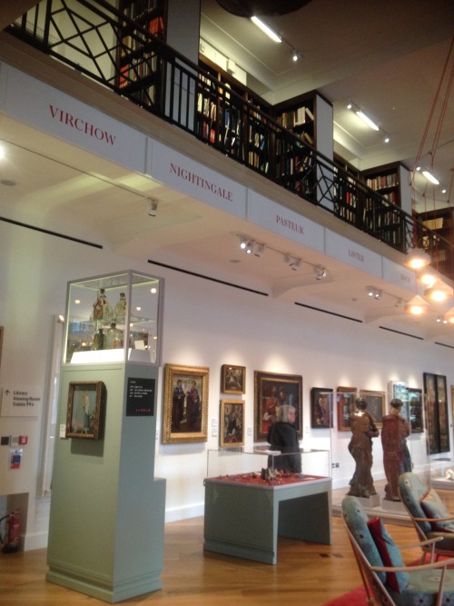 The public reading room of the Wellcome Trust. Not only do they have a diverse collection of scholar