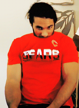 skeletors:Seth Rollins + being the cutest dweeb there is