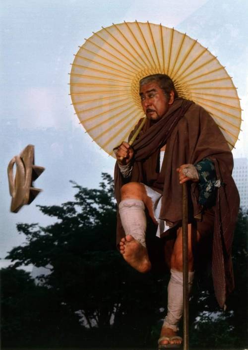 Shintaro Katsu as Zatoichi 