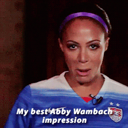 agent-sarahwalker:    Abby Wambach: as performed