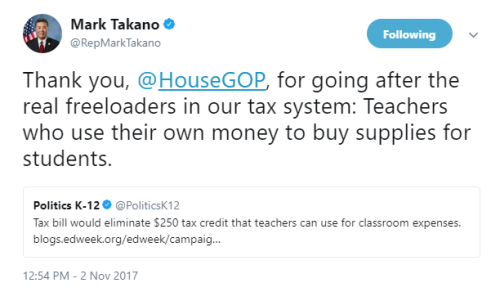 repmarktakano: https://twitter.com/RepMarkTakano/status/926145514596421633 
