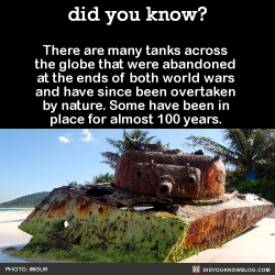 did-you-kno:  There are many tanks across