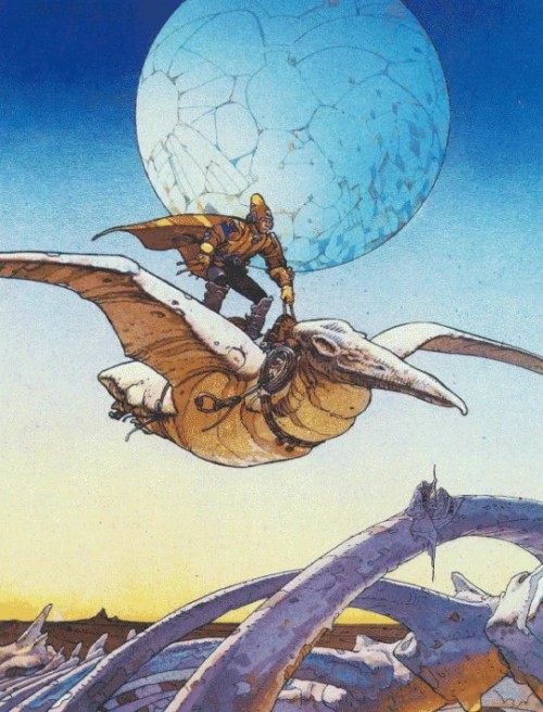 Illustration By Jean Giraud (Moebius)