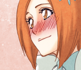 ichihime:Ichigo and Orihime had been standing next to the snack table for a while. Or at least, it f