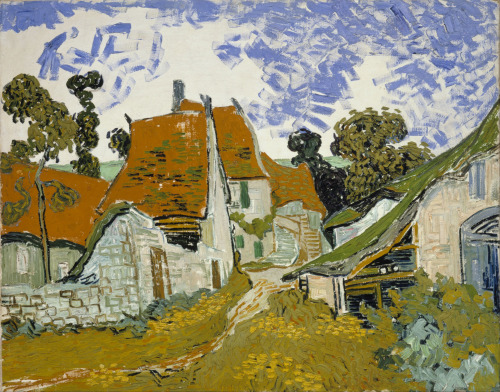 Street in Auvers-sur-Oise, Vincent van Gogh, 1890