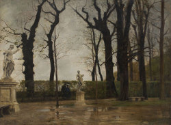 Thunderstruck9:  Marco Calderini (Italian, 1850-1941), Giardini Di Palazzo Reale