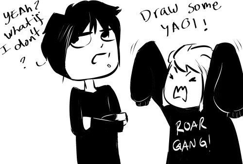 I'm Having Problems, I Dont Want To Know Or Draw Yaoi (why??!! I Miss Those Days.... )