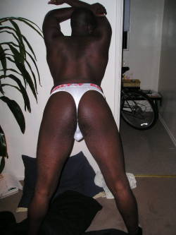 buttacious:  Nyc dude met in los angeles some years ago loved to get his ass ate !!! I love taking pics of them in jock straps or kinky underwear!!