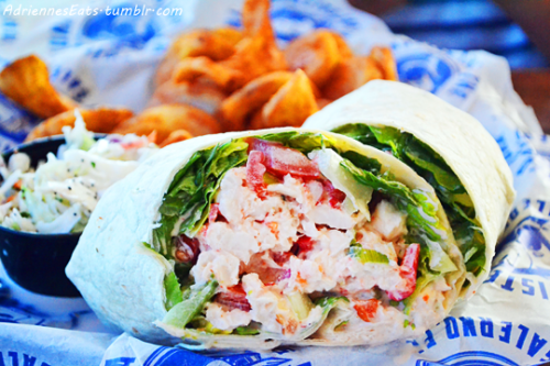 Lobster Salad Wrap from The Twisted Tuna in Stuart, FL