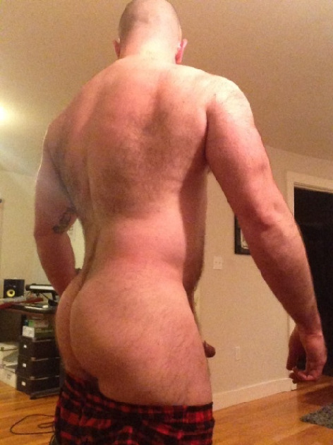Man butts