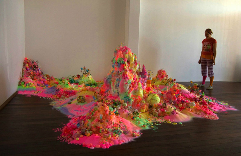 artsyrup:  Candyland by Nicole Andrijevic &amp; Tanya Schultz   [NOT made of
