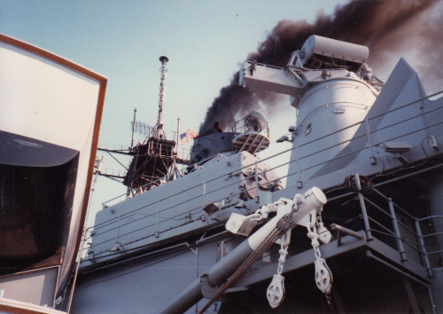 Underway Feb 1989 - USS Wisconsin BB-64