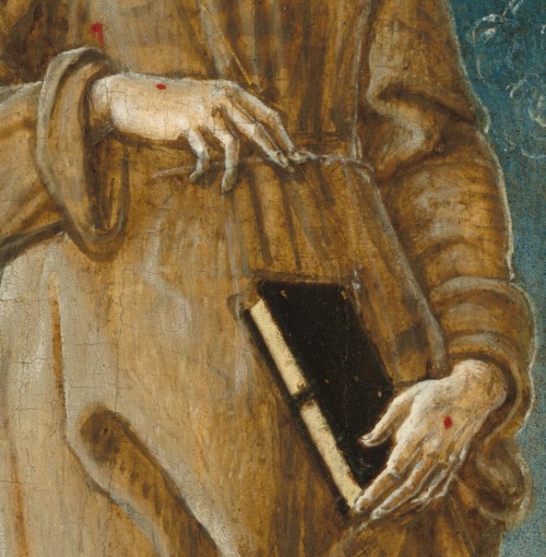 Cosimo Tura - Saint Francis of Assisi. Detail. 1475